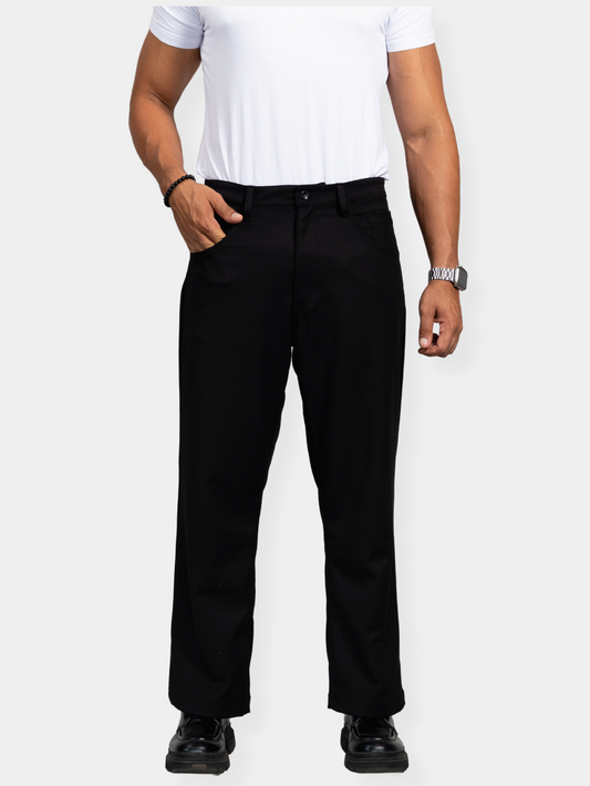 Calça Alfaiataria Relaxed Preta